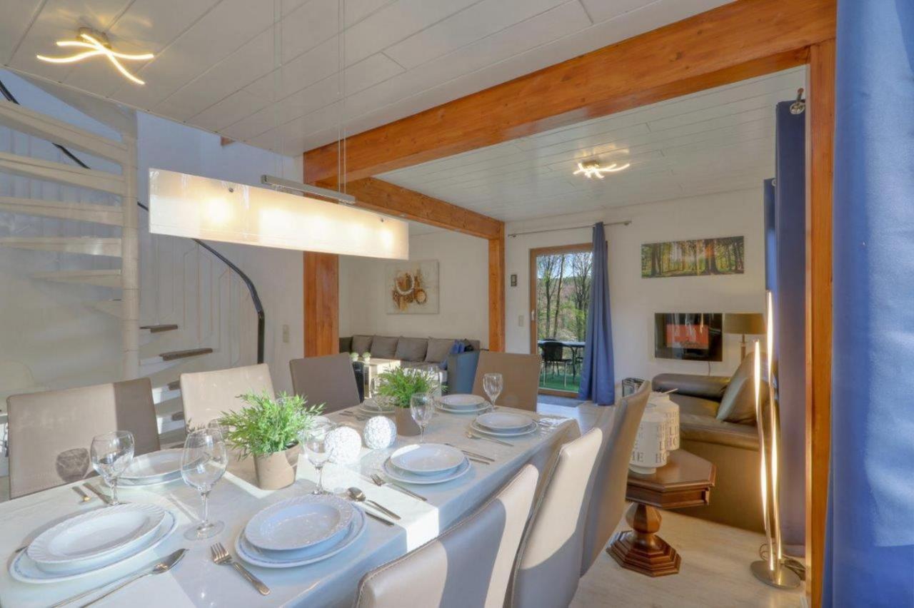 Seepark Kirchheim Ferienhaus Bei Zeta Mit Sauna Bagian luar foto