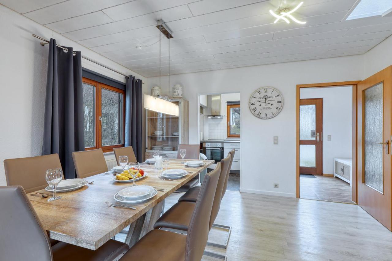 Seepark Kirchheim Ferienhaus Bei Zeta Mit Sauna Bagian luar foto